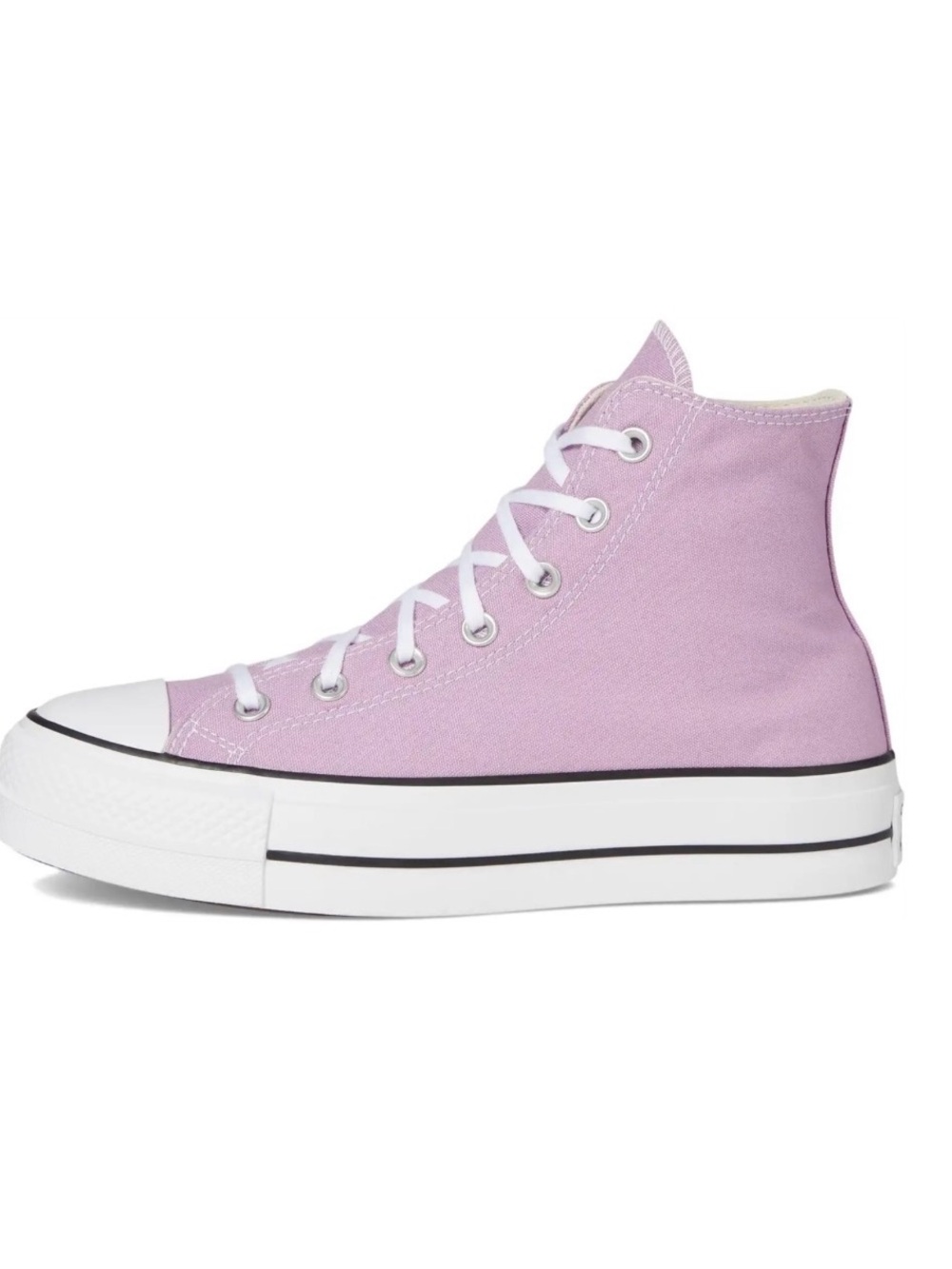 Converse Chuck Taylor All Star High-Top Platform Sneaker in Amethyst Size-9 - Picture 3 of 8